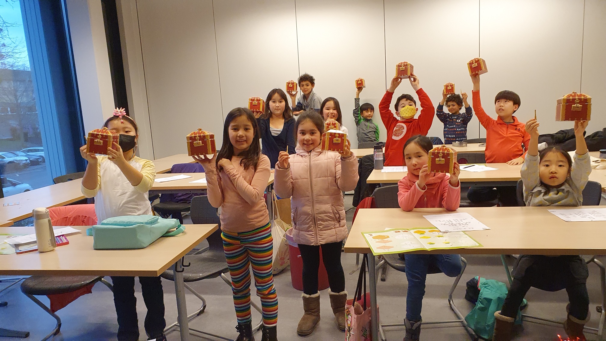 비스바덴 한글학교, 한국의 국립고궁박물관 후원으로 설날 수업